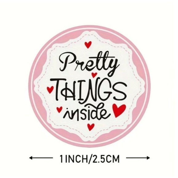 No Brand | Office | 50pcs Beautiful Thingsinside Stickers Thankyou ...